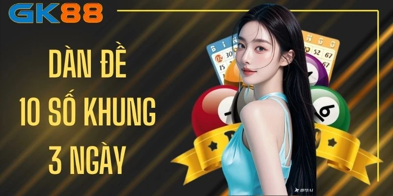 Dàn Đề 10 Số Khung 3 Ngày
